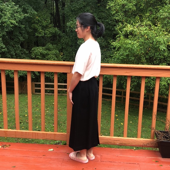 Vintage Cottage Tailor Women’s A-line Black Wool Lined Skirt, Size 4, Exc. Cond. - Picture 8 of 8